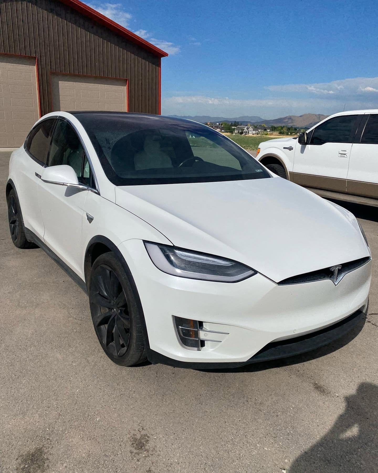 Tesla auto detailing in Safford AZ by RAD Auto Detailing