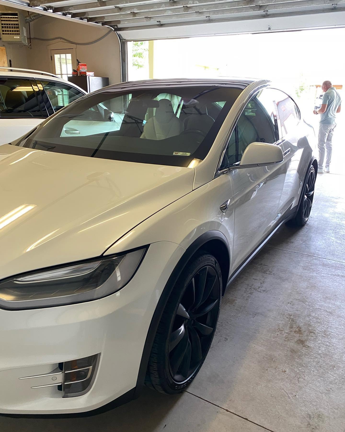 Tesla auto detailing in Safford AZ by RAD Auto Detailing